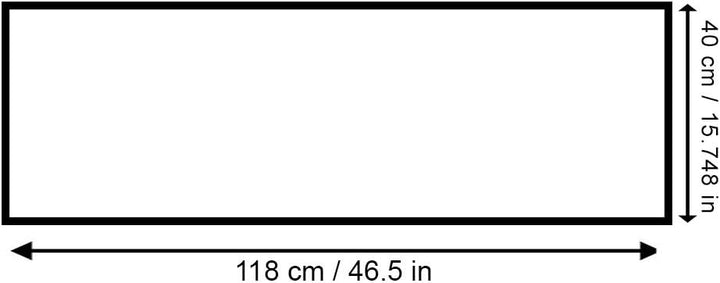 Feeby Wanddeko Stein Bild Kunstdruck modern Bambus Grau 118x40 cm Deko Paneel 118x40 cm Grau_b, Deko