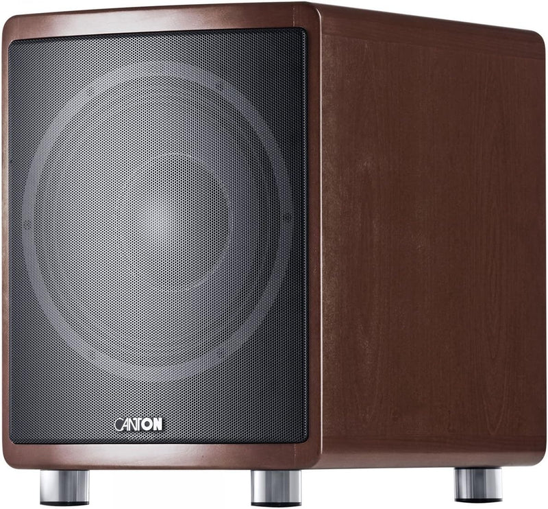 Canton SUB 650 aktiver Subwoofer (200/350 Watt) wenge-braun (1 Stück)