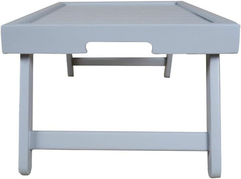 Penguin Home Startseite 3419 Bett Tablett Tisch mit Beinen aus massivem Hartholz-Handlich Faltbare D