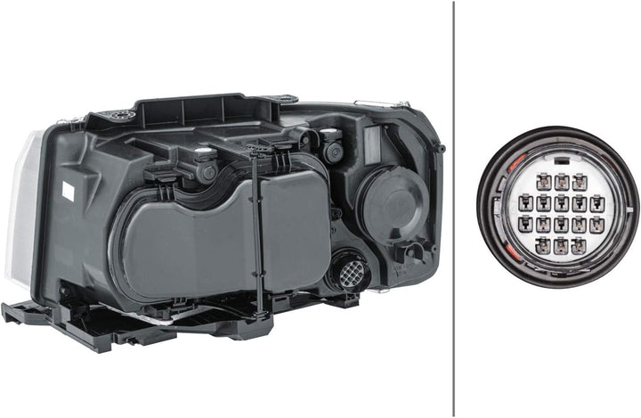 HELLA 1EL 354 025-061 Bi-Xenon-Hauptscheinwerfer - rechts - für u.a. Land Rover Freelander 2 (L359)