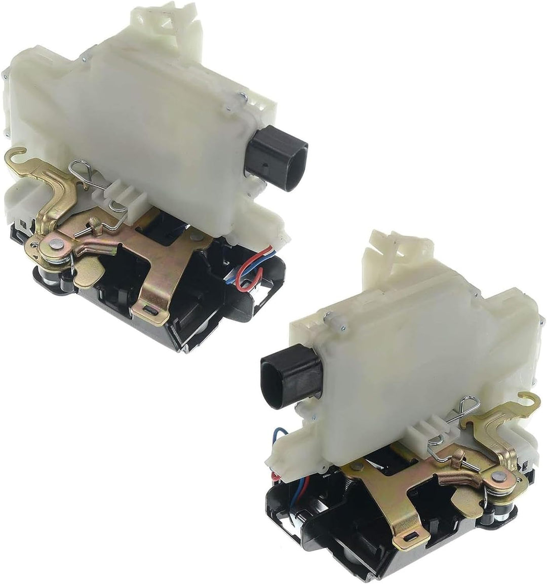 Frankberg 2x Türschloss Stellmotor Hinten 6-Polig Kompatibel mit Golf V 1K1 2006-2008 Golf V Variant