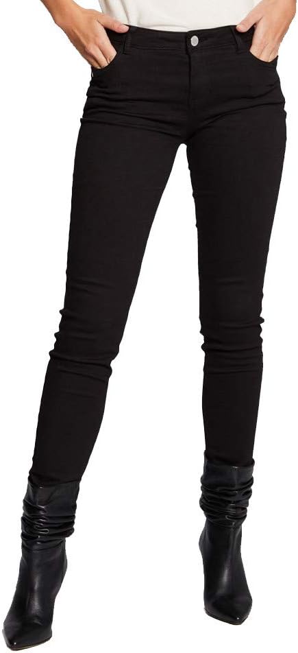 Morgan Damen Pantalon 5 poches Skinny Petra Hose, Schwarz, 36/Alto