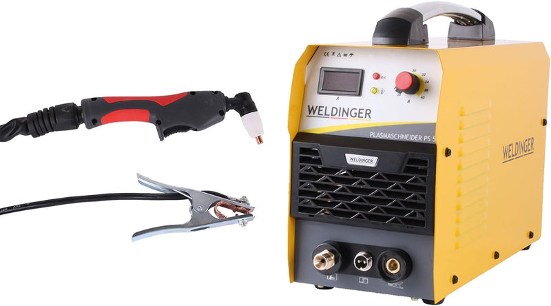 WELDINGER Plasmaschneider PS 52 Plasmaschneidgerät 40A bis 14mm 5 Jahre Garantie
