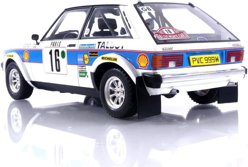 Ixo 18RMC095A Miniaturauto aus der Kollektion, Weiss/Blau