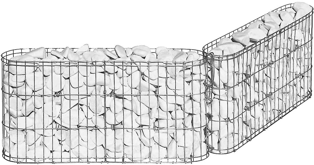 Leonardo Gabione 2-er Set L.58 x B. 10 x H. 30 cm 10115