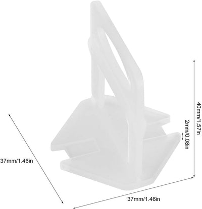 Zuglaschen 2 mm 800 Stück Fliesen Nivelliersystem Fliesenstärke 6-15 mm Verlegesystem Fliesenverlegu