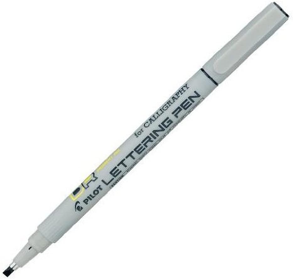Pilot 12 Stück Lettering Pen, Kalligraphie-Stift schwarz (UK-Import) 2.0 mm, 2.0 mm