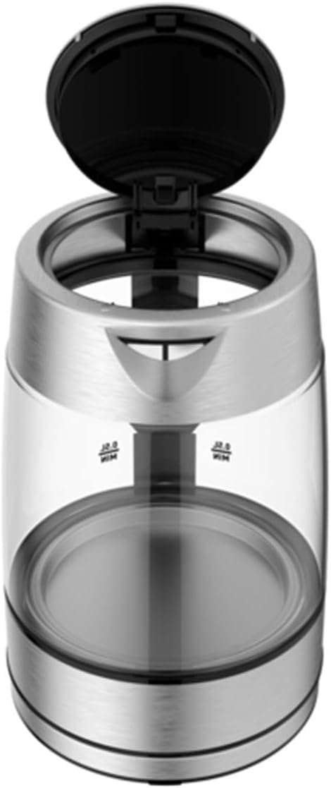 Tefal KI772D electric kettle 1.7 L 2400 W Stainless steel Transparent