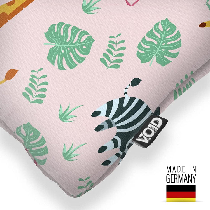 VOID Afrika Tiere Palmen Kissenbezug Kissenhülle Sofakissen Kissen Deko Outdoor-Kissen Dekokissen, K
