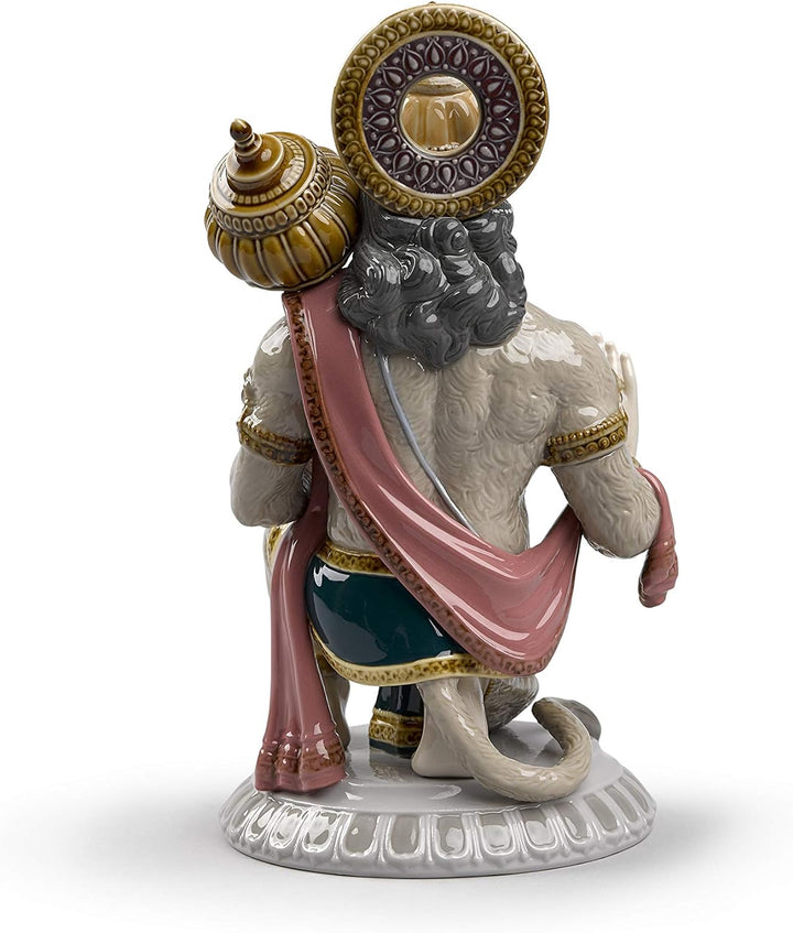 LLADRÓ Figur Hanuman. Hanuman. Porzellan.