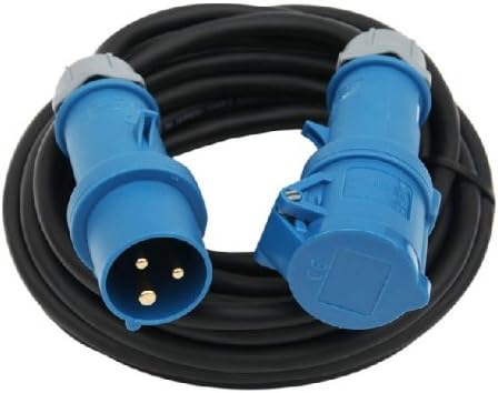 CEE Kabel 50m H07 3x2,5mm Caravan Camping WoMo Boot Bau