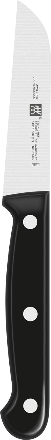 Zwilling Twin Chef 34931-009-0 Messerset, 3-teilig, schwarz, Koch- Fleisch- Gemüsemesser