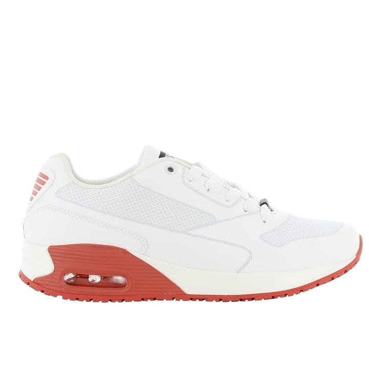 Oxypas elas4001fux ELA SRC Arbeits-Sneakers,White with Fuchsia,40 EU 40 EU Rosa, 40 EU Rosa