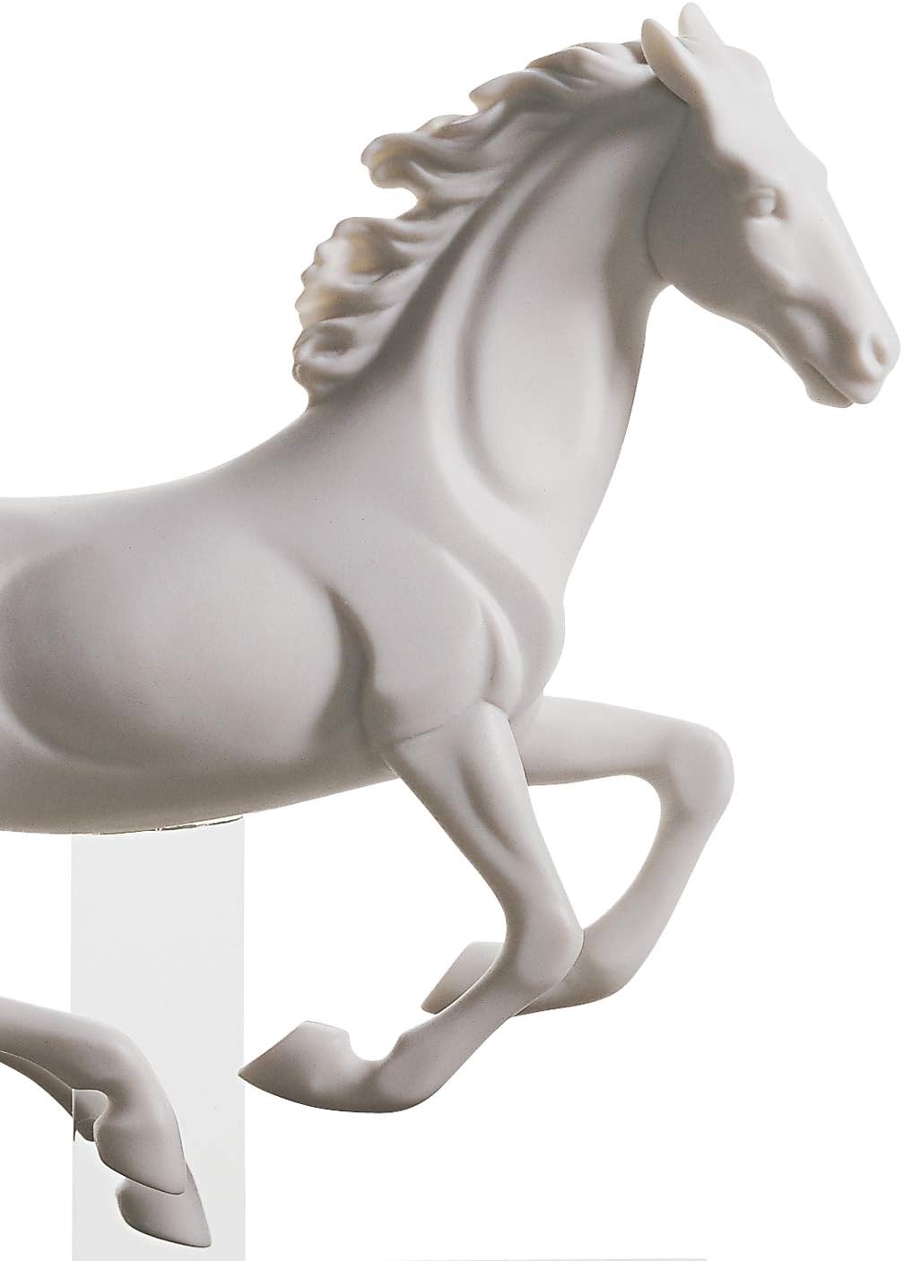 LLADRÓ Pferde-Figur Galopp I. Pferd. Porzellan.