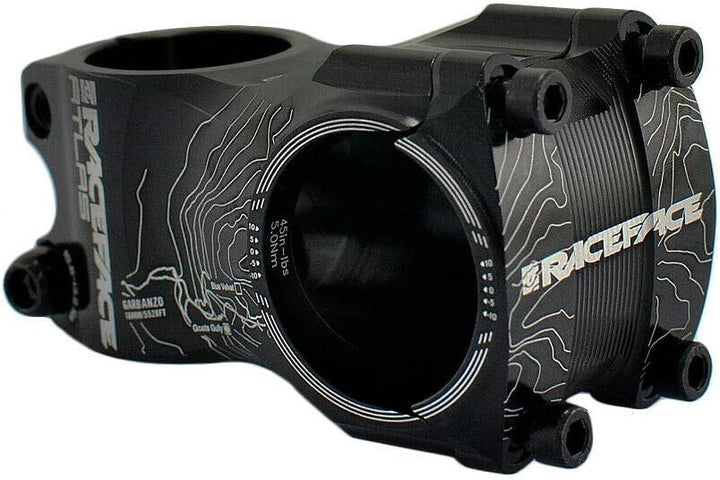 RaceFace Atlas 35 MTB Downhill Bike Fahrradvorbau 35 x 50 mm 0 Grad schwarz, RF1988