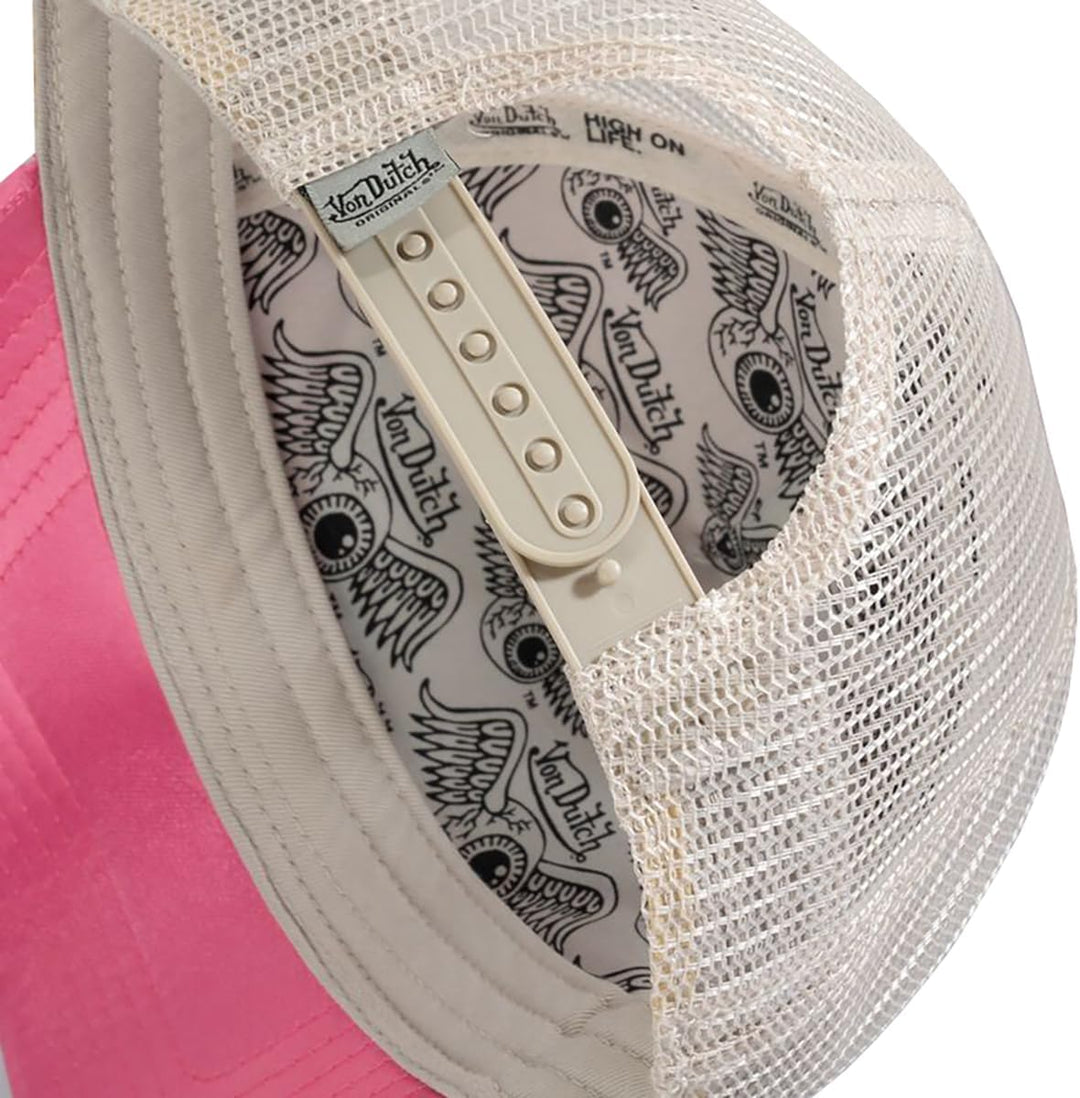 Von Dutch Originals Trucker Cap Cary pink/Sand
