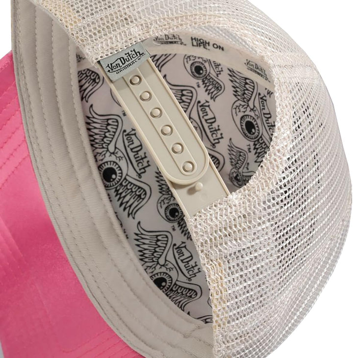 Von Dutch Originals Trucker Cap Cary pink/Sand