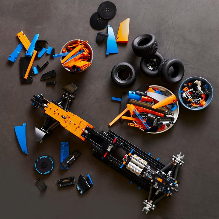 LEGO Technic 42141 McLaren Formel 1 Rennwagen Bauset für Erwachsene (1.434-teilig) Frustfreie Verpac