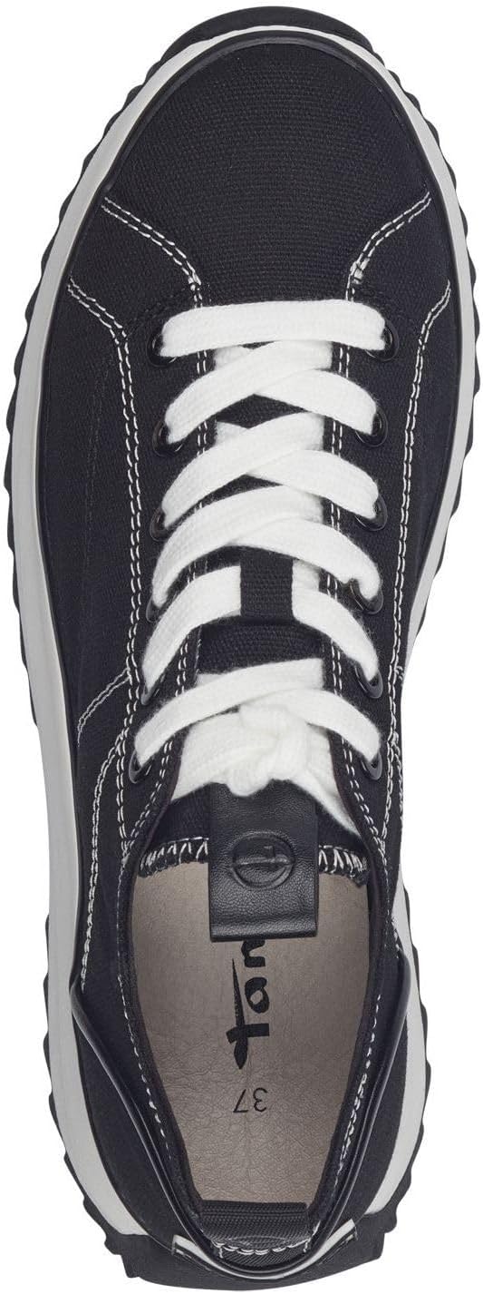 Tamaris Damen Sneaker 1-23731-41 weit 39 EU Schwarz, 39 EU Schwarz