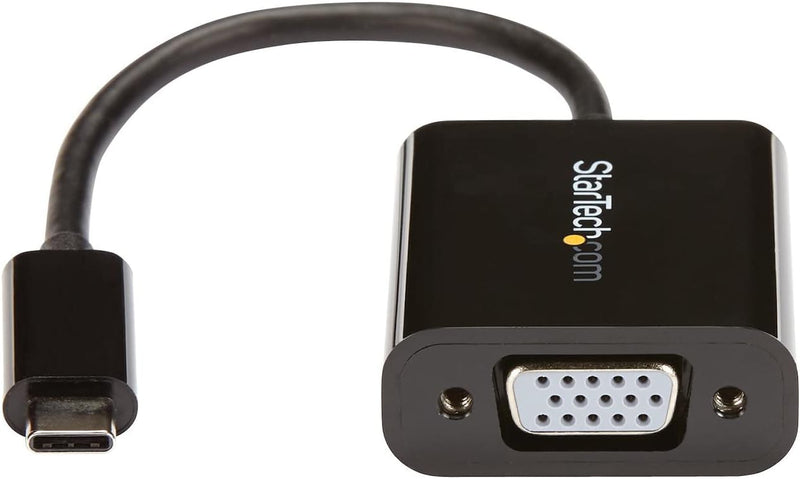 StarTech.com USB-C auf VGA Adapter - USB Typ-C zu VGA Video Konverter VGA Schwarz, VGA Schwarz