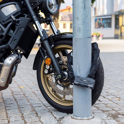 ABUS Bügelschloss Granit Extreme 59 – Motorrad- & Fahrradschloss mit XPlus Zylinder – höchstes ABUS-