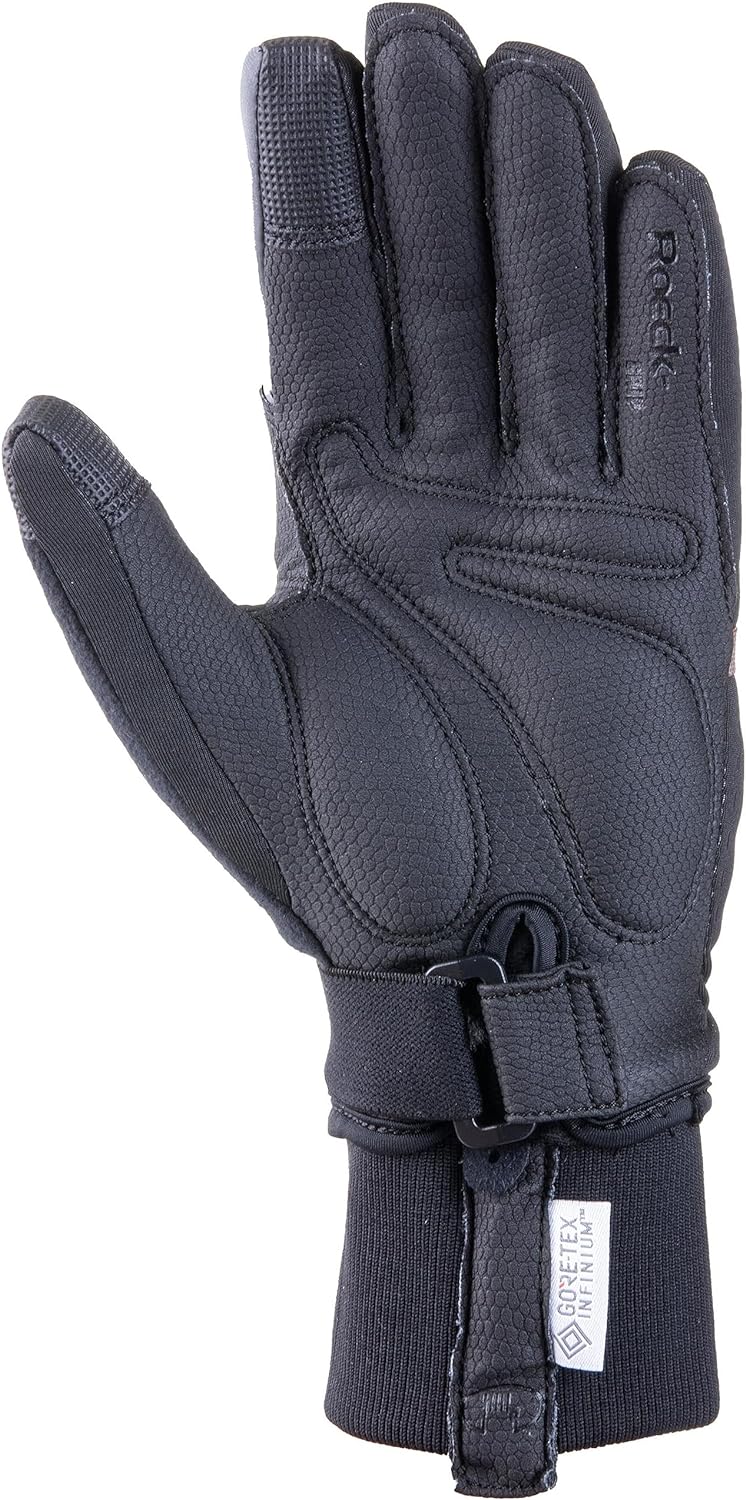 Roeckl Watou Damen Winter Fahrrad Handschuhe lang schwarz/pink 2023 Schwarz 7, Schwarz 7