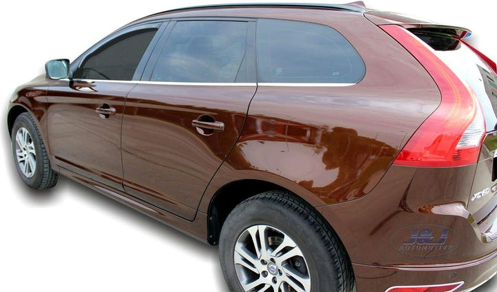 J&J AUTOMOTIVE | Windabweiser Passend Für XC60 1, 2008-2016, Heko Regenabweiser, Schwarz, Getönt, Se
