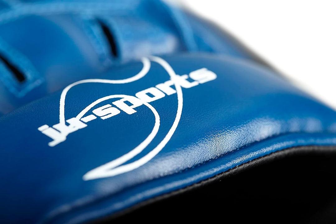 Ju-Sports Handpratzen vorgebogen I Box Pratzen aus Kunstleder I Sehr leicht & gutes Handling I Mit P
