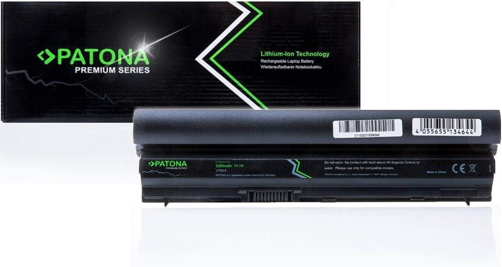 PATONA Premium (5200mAh) Laptop Akku Ersatz für Dell | Latitude E6220 | E6230 | E6320 | E6330 | E643