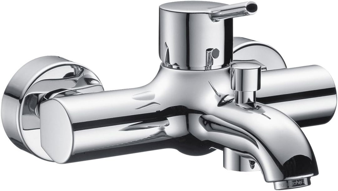 hansgrohe Talis S Aufputz Wannenarmatur, für 2 Funktionen, Chrom, Wanne