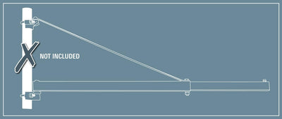 Einhell Seilhebezug TC-EH 500 (800 W, Bedienungsschalter) & Schwenkarm SA 1100 (Montage ab 3 mm Wand