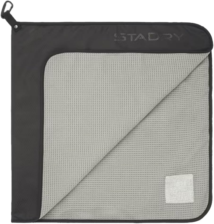 Titleist StaDry Performance Handtuch Schwarz, Schwarz