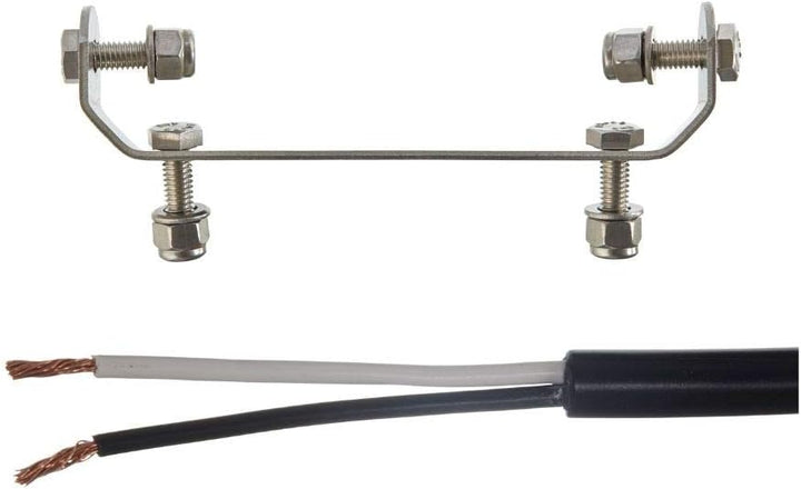 HELLA - LED-Arbeitsscheinwerfer - Flat Beam 500 - 12/24V - 1GA 995 193-041 mit Bügelhalter, mit Büge