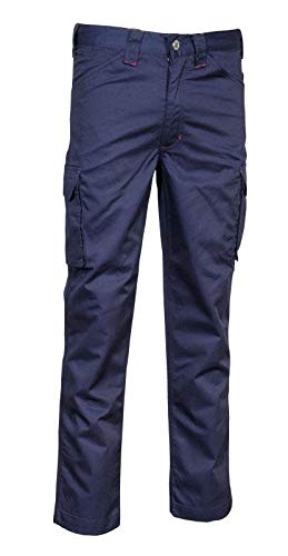 Cofra V182-0-02.Z/7 ESPINAR Hose, 65% Polyester, 35% Baumwolle, 245Gr. Marineblau, Grösse /7