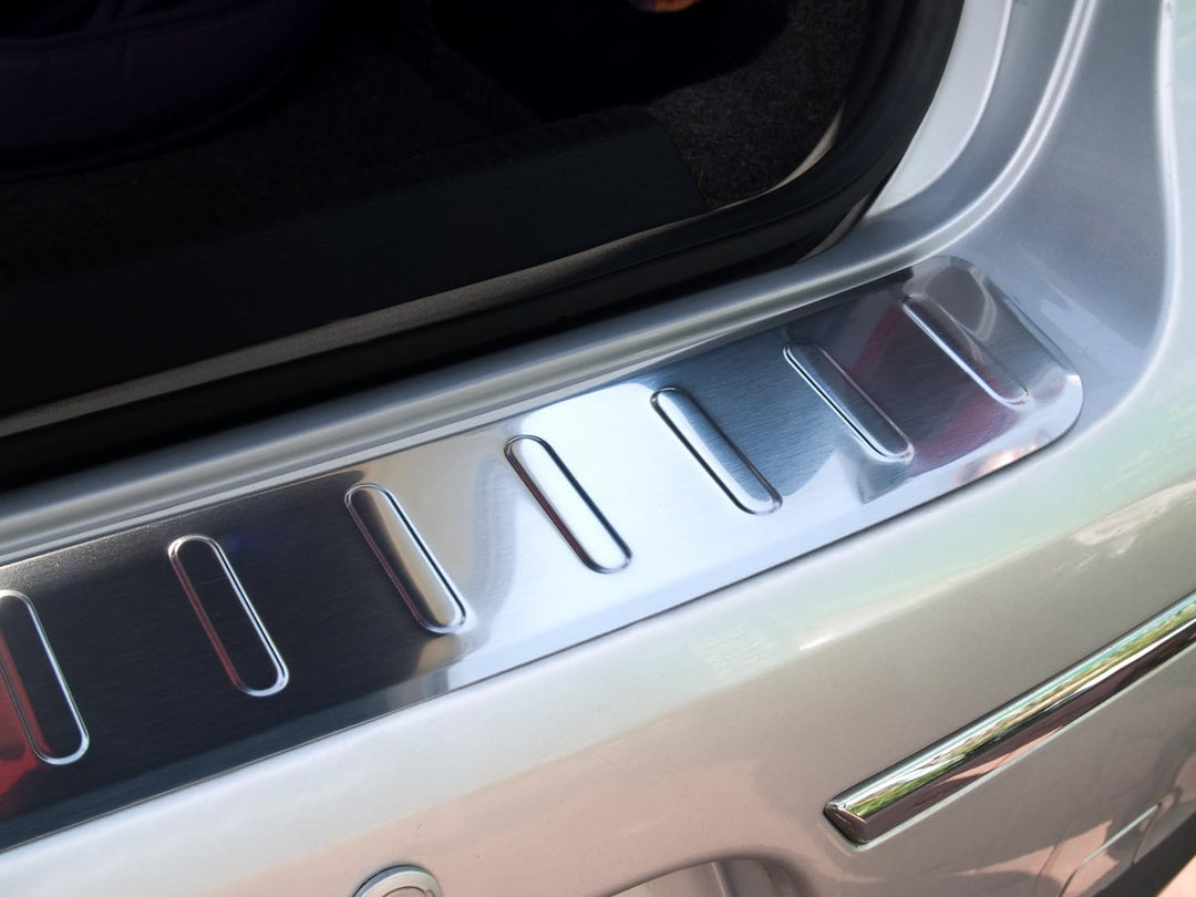 Edelstahl Heckstossstangenschutz kompatibel mit Honda CRV 2008-2012 'Ribs'