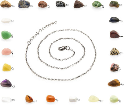 VALIOSA Merry Christmas Mode-Schmuck Adventskalender mit Halskette + 23 individuelle Anhänger aus Ha