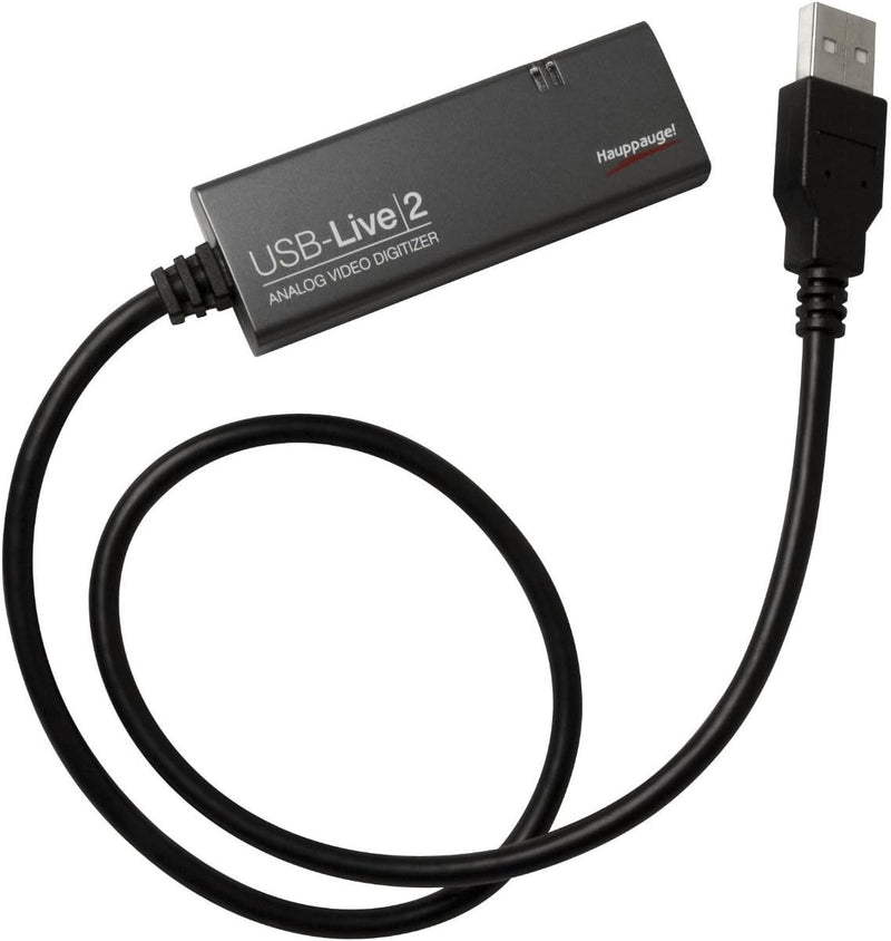 Hauppauge WinTV-USBlive2 01341 USB Analog Audio-Video Grabber, Konverter zum digitalisieren von Vide