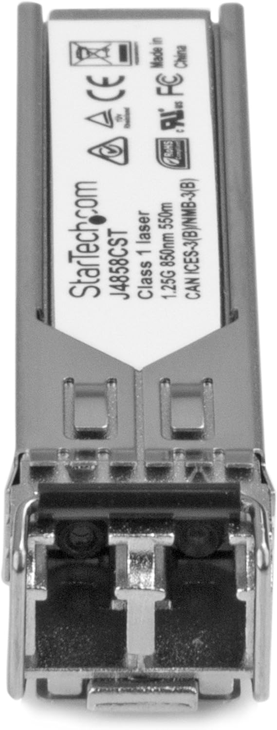 StarTech.com Gigabit LWL SFP Transceiver Modul - HP J4858C kompatibel - MM LC mit DDM - 550m - 1000B