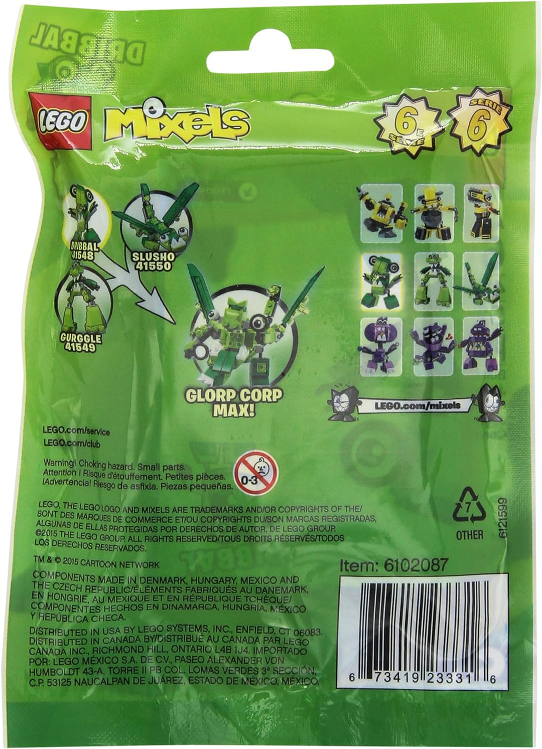 LEGO Mixels Mixel Dribbal 41548 Building Kit by Mixels