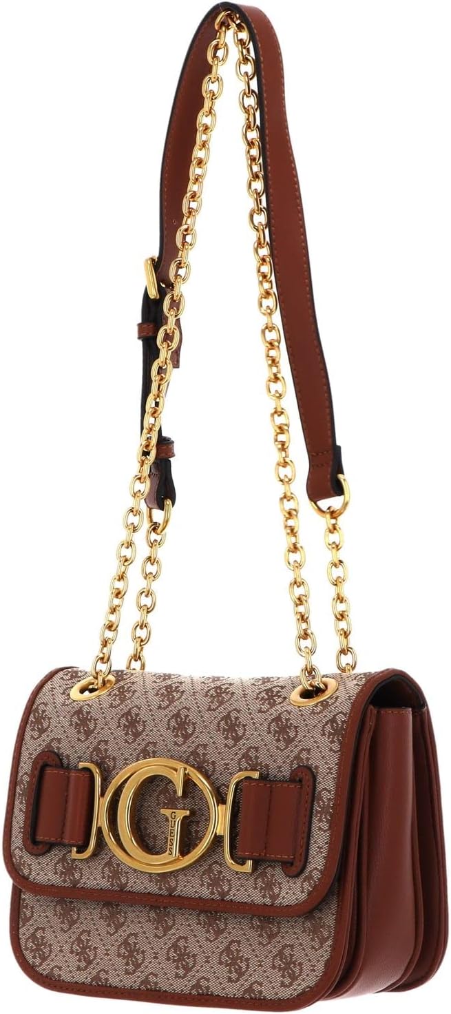 GUESS AILEEN CROSSBODY FLAP, cognac(cogcognac), Gr. N