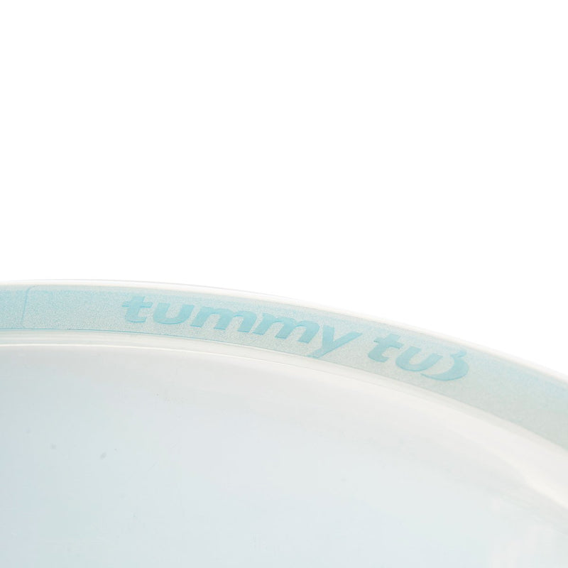 tummy tub das Original - Badeeimer kippsicher, rutschfest und schadstofffrei, blau, für Kleinkinder
