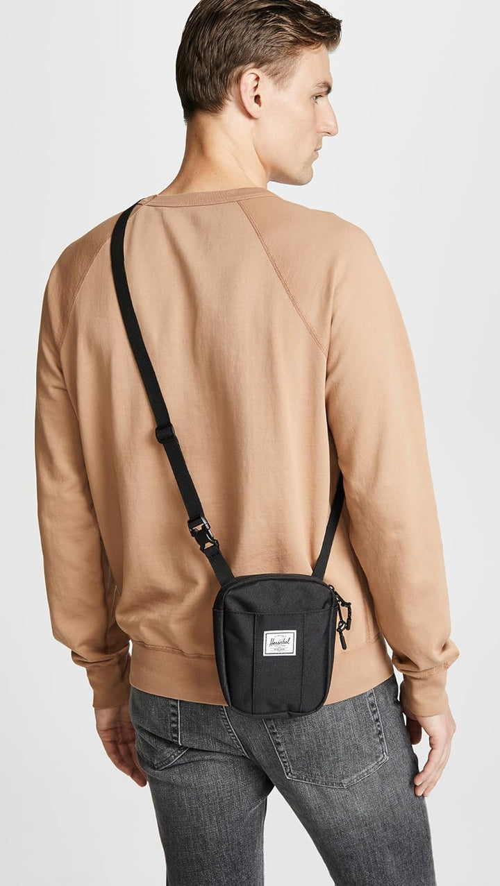 Herschel supply Unisex Cruz Crossbody-Umhngetasche, Einheitsgrösse Schwarz, Schwarz