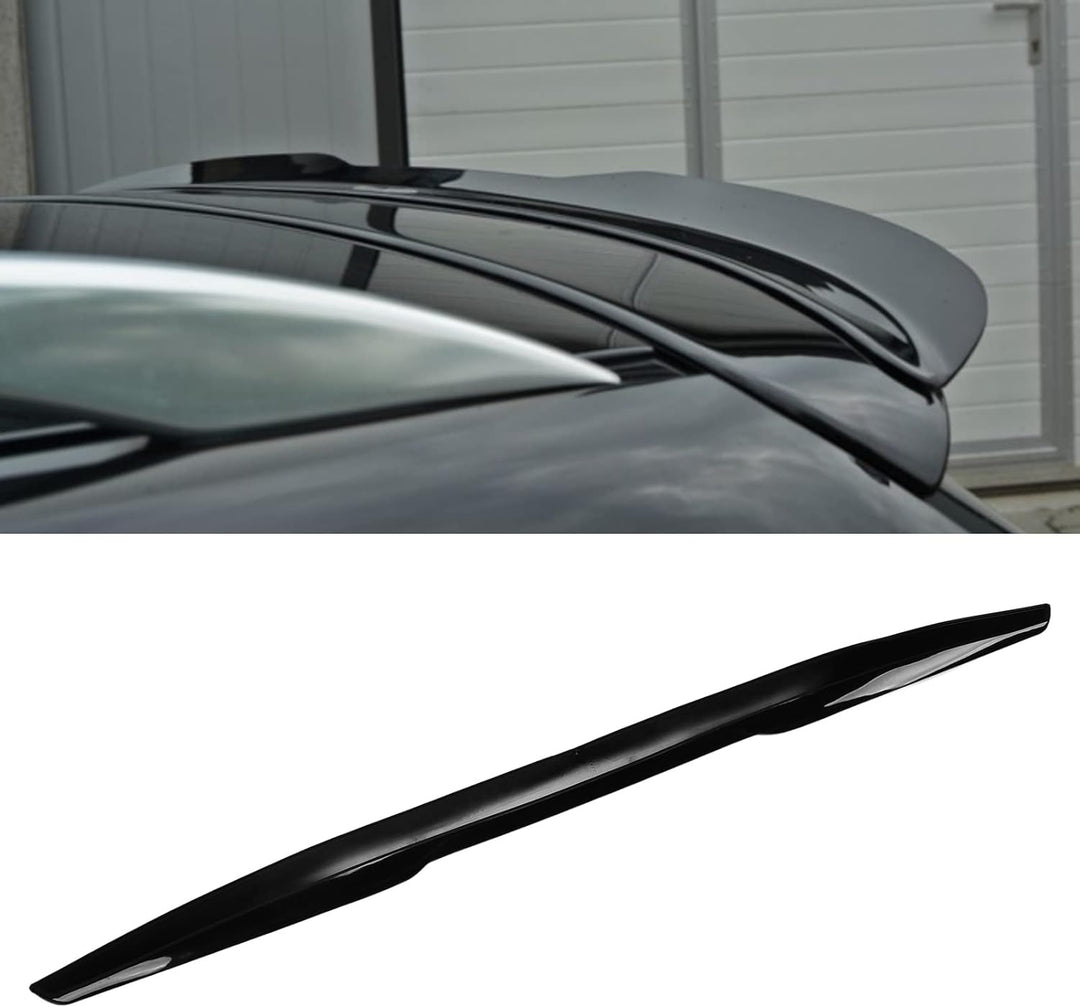 Kofferraumspoiler, Heckspoiler für Den Dachkofferraum Lip Tail Wing Rubber Glossy Black Anti Univers