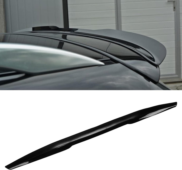 Kofferraumspoiler, Heckspoiler für Den Dachkofferraum Lip Tail Wing Rubber Glossy Black Anti Univers