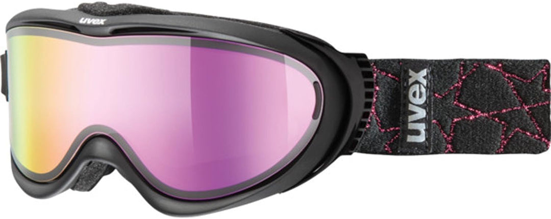Uvex Comanche to Skibrille Einheitsgrösse Black/Litemirror Pink, Einheitsgrösse Black/Litemirror Pin