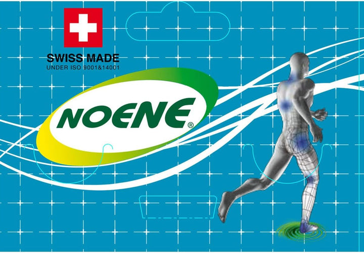 Noene Einlegesohlen NO2 Universal 43 Grau Schwarz, 43 Grau Schwarz