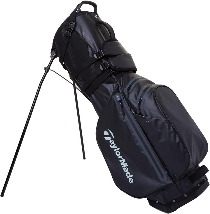 TaylorMade Golf Flextech Waterproof Stand Bag Schwarz, Schwarz