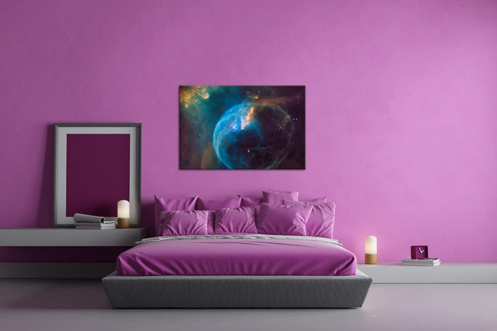 das Unerklärliche in den Tiefen des Universums Format: 100x70 als Leinwandbild, Motiv fertig gerahmt