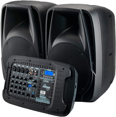 Laney AUDIOHUB Series AH2500D - Portable PA system - 2x500W - 6 channels Bluetooth and FX - 2 mics i