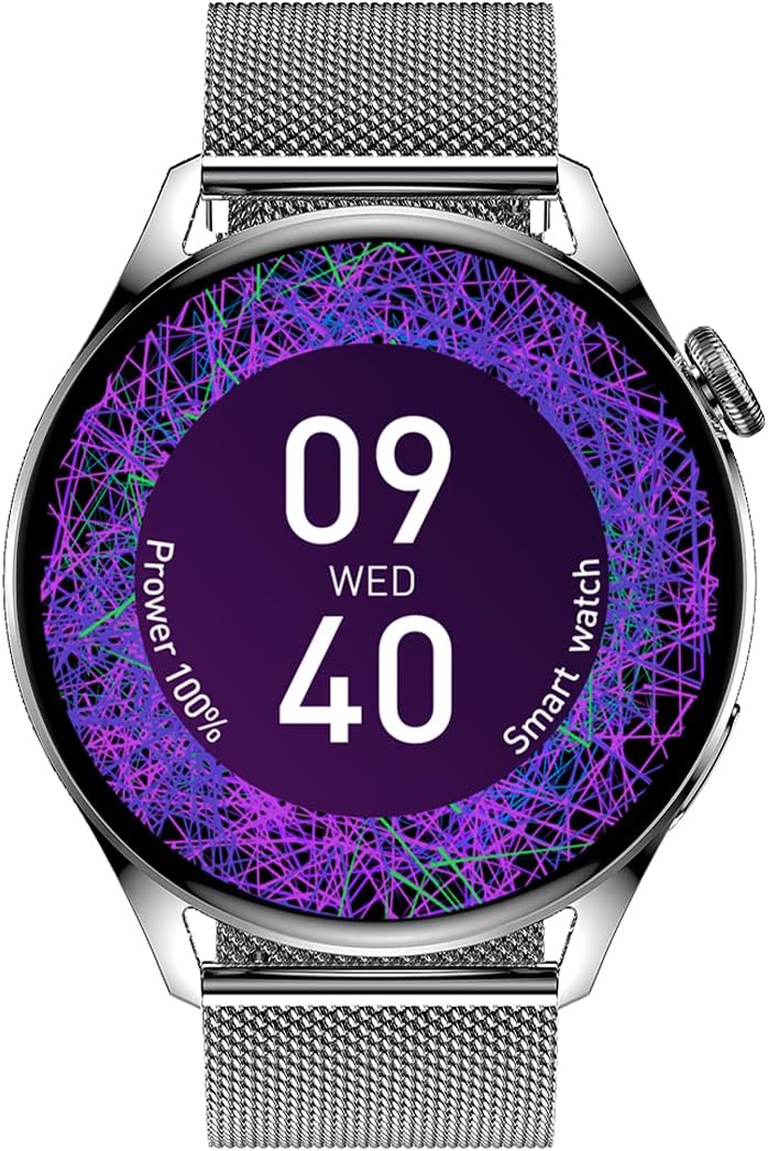 WATCHMARK Smartwatch Wear 3 Silber mesh